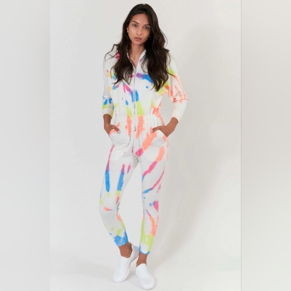 Colorful Tie-Dye Jumpsuit